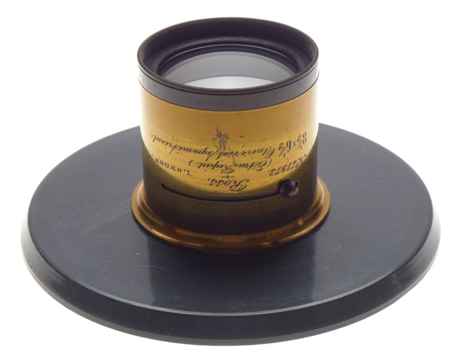 Ross London Extra Rapid 8 ? X 6 ? Universal Symmetrical Brass Lens - View 3