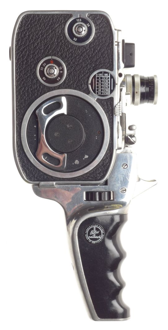 Paillard Bolex b8 Film Cine Camera Yvar 1:2.5 f=12.5mm Ar Lens Accessories Box - View 2