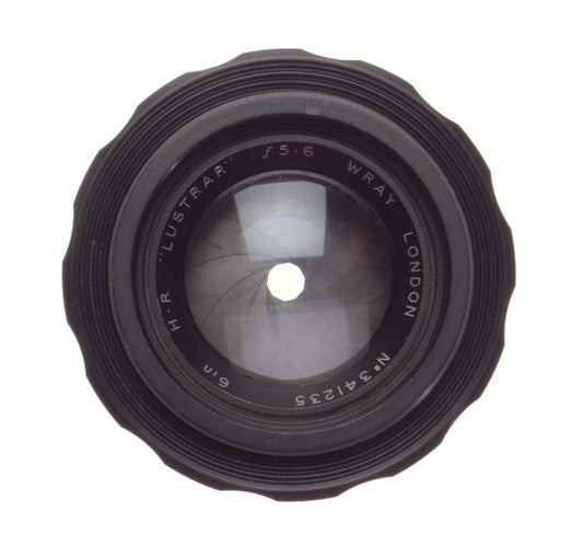 Wray London 6in H.r. Lustrar High Resolution Lens f5.6 with Adapter Ring