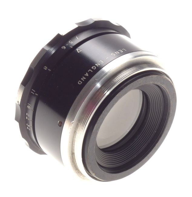 Wray London 6in H.r. Lustrar High Resolution Lens f5.6 with Adapter Ring - View 4