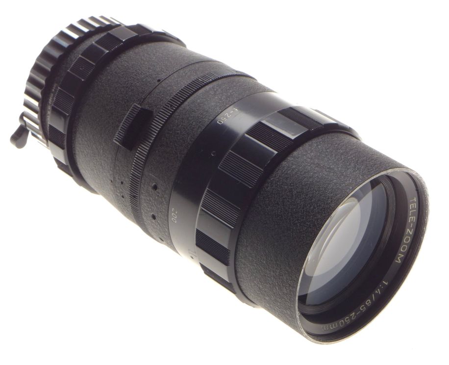 Enna Tele-zoom Lens 1:4 85-250mm 42mm Thread Mount Original Leather Keeper - View 7