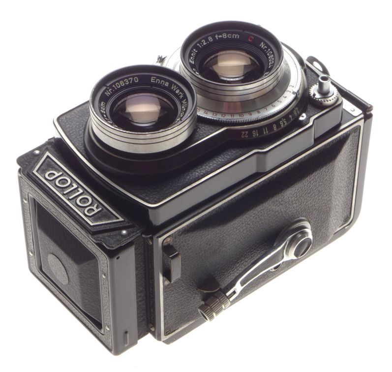 Lipca Rollop Automatic Tlr Film Camera Enna Ennit 1:2.8 f=8cm Coated Lens - View 7
