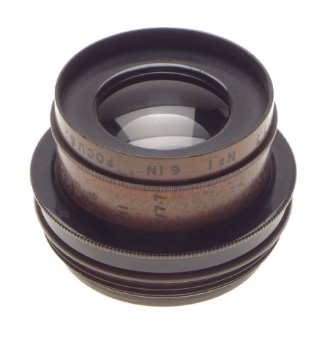 Aldis Uno Anastigmat Brass Lens f7.7 no.1 6inch Focus Large Format Photography