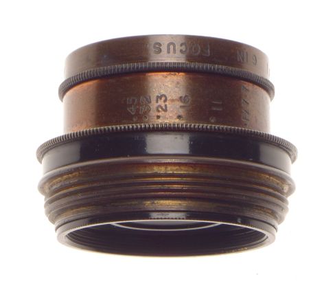 Aldis Uno Anastigmat Brass Lens f7.7 no.1 6inch Focus Large Format Photography - View 4