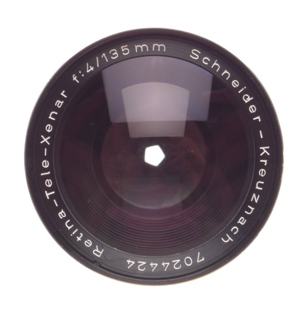 Schneider-kreuznach 1:4/135mm Retina-tele-xenar Chrome Lens Excellent - View 2