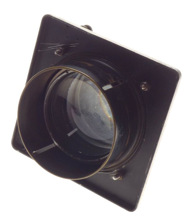 Carl Zeiss Jena Tessar Brass Lens 1:3.5 f=16.5cm V Vii Large Format Lens Board - View 4