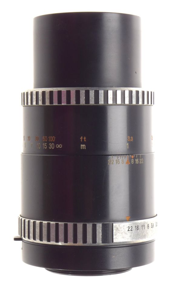 Carl Zeiss Jena Lens S 1:3.5 f=135 42mm Thread Mount Early Version Sonnar Zebra - View 4