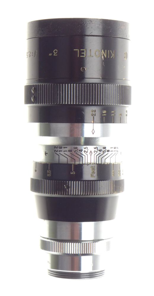 Kinotel 3?f:2.5 16mm c-mount movie cine camera lens