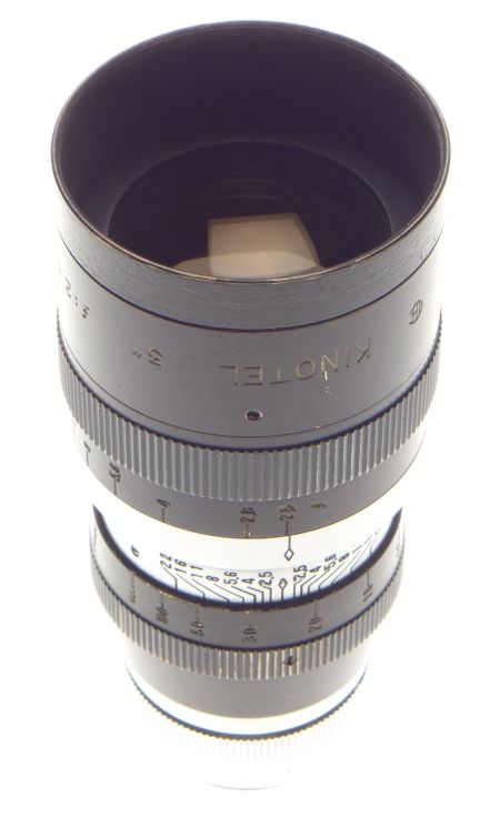 Kinotel 3� f:2.5 16mm C-mount Movie Cine Camera Lens - View 2