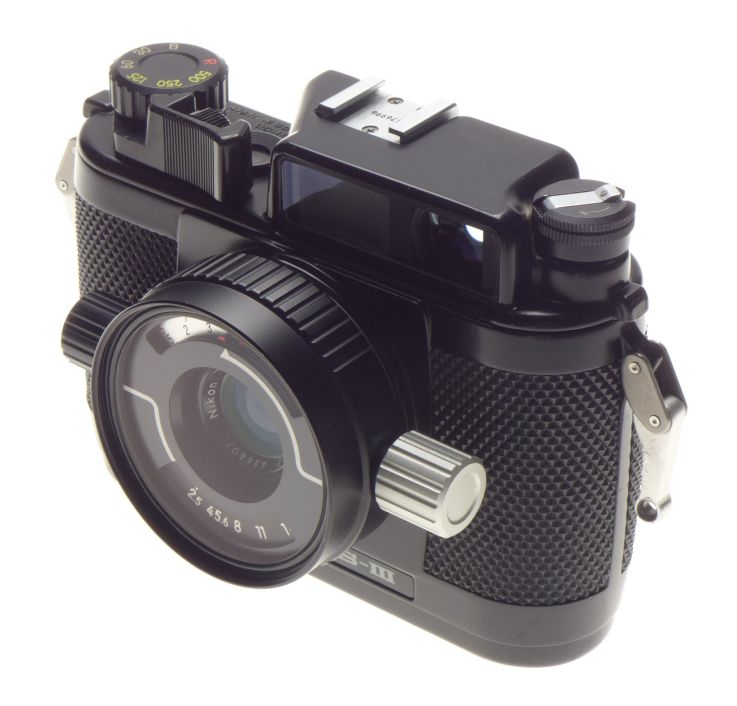 Nikonos Iii Underwater Film Camera Nikon Nikkor 35mm 1:2.5 Lens Original Pouch - View 3