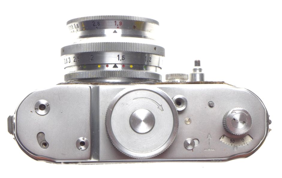 Robot Ii 35mm Film Camera Schneider Xenon 1:1.9/40 Lens Leather Pouch - View 5