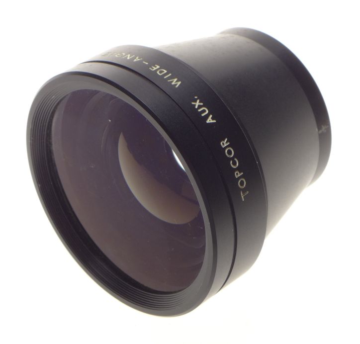 Tokyo Kogaku Topcon Topcor Aux. Wide-angle Lens 3.7cm 1:4 Rare Needs Clean - View 3