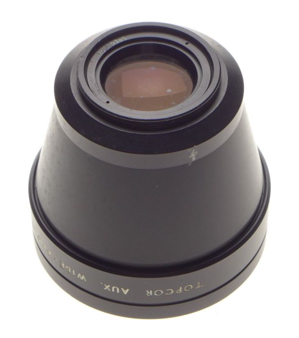 Tokyo Kogaku Topcon Topcor Aux. Wide-angle Lens 3.7cm 1:4 Rare Needs Clean - View 5