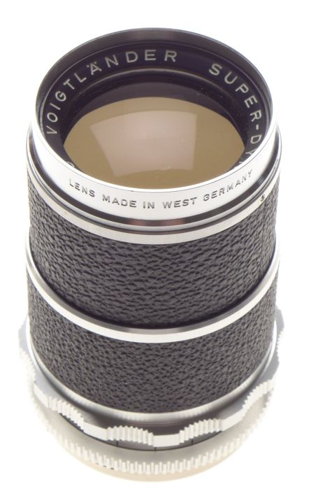 Voigtlander Super-dynarex 1:4/135 Tele-lens Bessamatic Utramatic Camera Lens - View 6