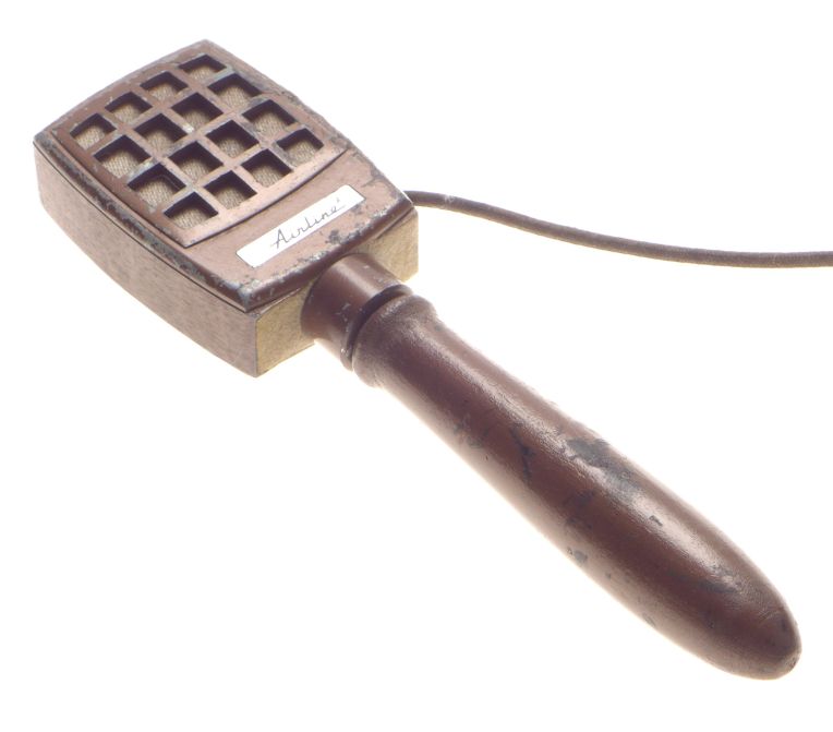 Airline Microphone Brush Patent Possibly for Montgomery-ward Rare Collectable - View 4