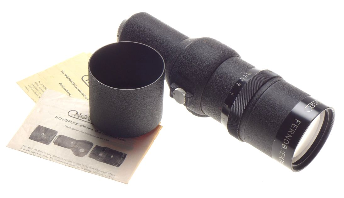 Novoflex Fernobjektiv 1:5.6 f=40cm Telephoto Lens m39 Thread Mount Fits Leica - View 8