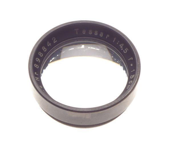 Carl Zeiss Jena Tessar 1:4.5 f=15cm Large Format Camera Lens - View 2
