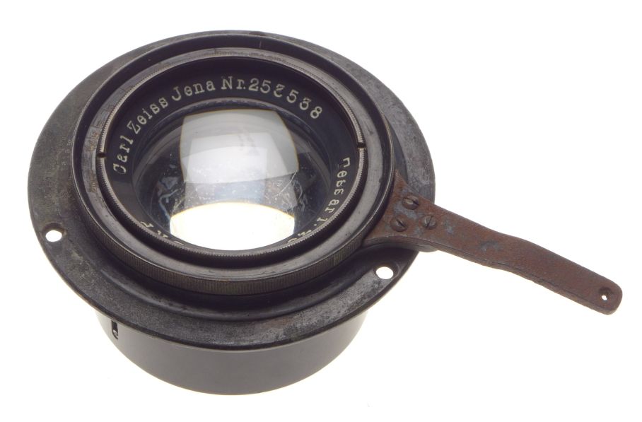 Carl Zeiss Jena Tessar Lens 1:4.5 f=16.5cm Drp Large Format Film Photography - View 2