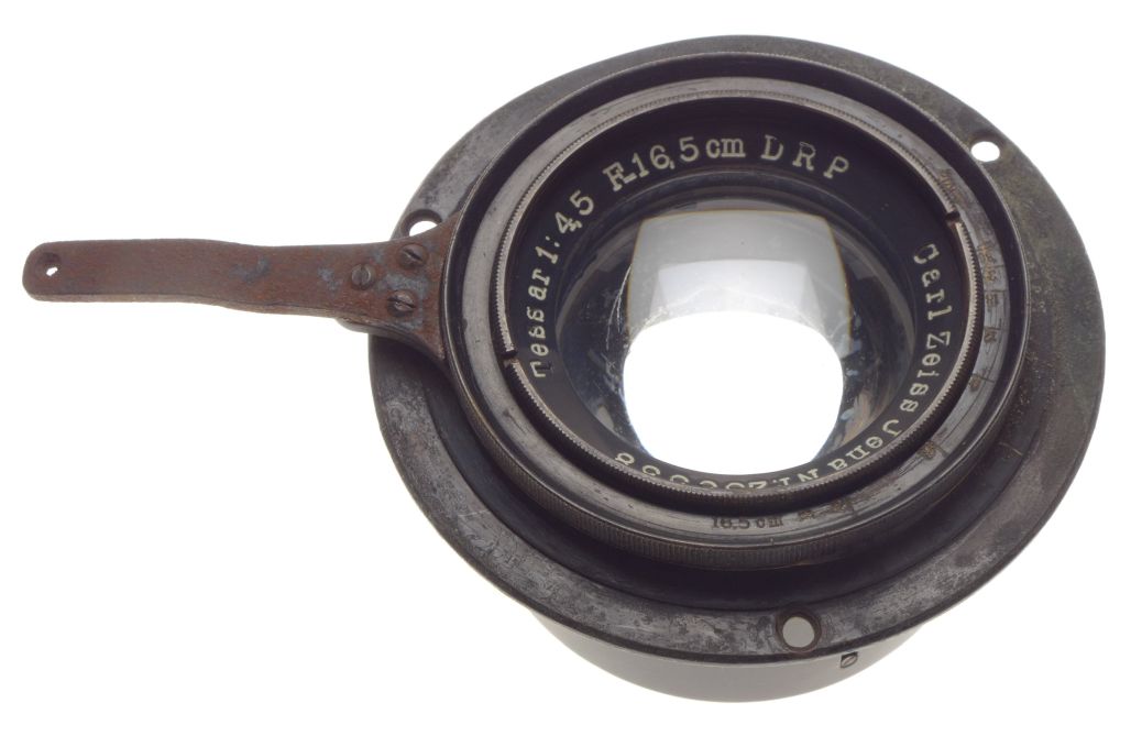 Carl Zeiss Jena Tessar Lens 1:4.5 f=16.5cm Drp Large Format Film Photography - View 3