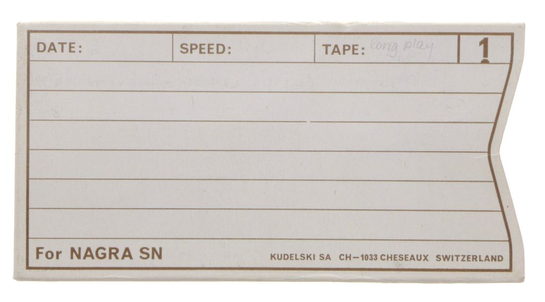 Nagra Audio Recorder Tapes Sn Series Compact High Quality Kasettes Metal 12.5 (4 - View 5