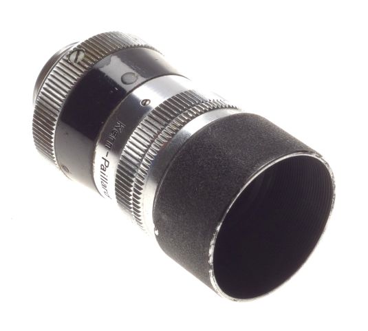 Kern Paillard Yvar 1:2.5 f=12.5mm Bolex Film Camera Lens Caps Hood Leather Case - View 6