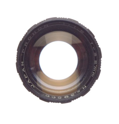 Sankyo Pronon 1:1.8 f=32mm Turret 8mm Film Cine Camera Lens
