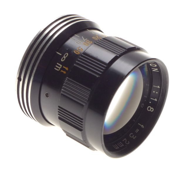 Sankyo Pronon 1:1.8 f=32mm Turret 8mm Film Cine Camera Lens - View 3