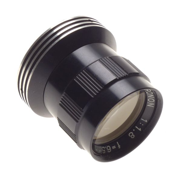 Sankyo Pronon 1:1.8 f=6.5mm Turret 8mm Film Cine Camera Lens - View 3