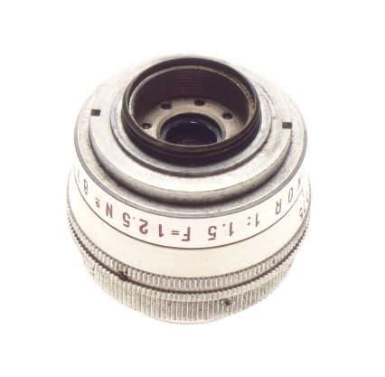 Som Berthiot Cinor 1:1.5 f=12.5 D-mount Lens Sold As Is - View 4