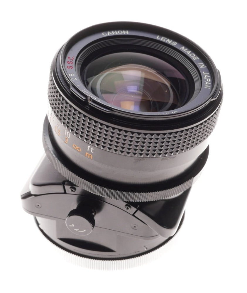 Canon Ts Tilt Shift 35mm 1:2.8 S.s.c. Slr Camera Lens Caps Tripod Mount Keeper - View 3