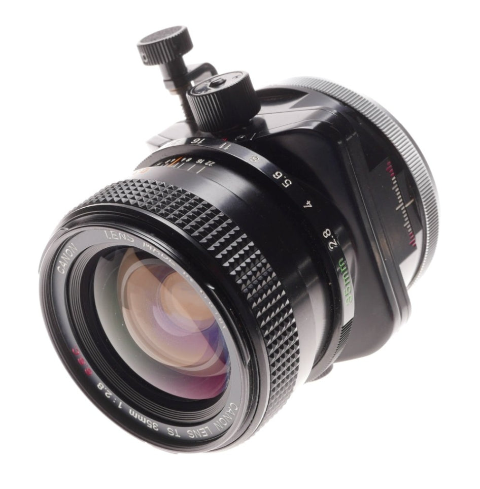 Canon Ts Tilt Shift 35mm 1:2.8 S.s.c. Slr Camera Lens Caps Tripod Mount Keeper - View 6