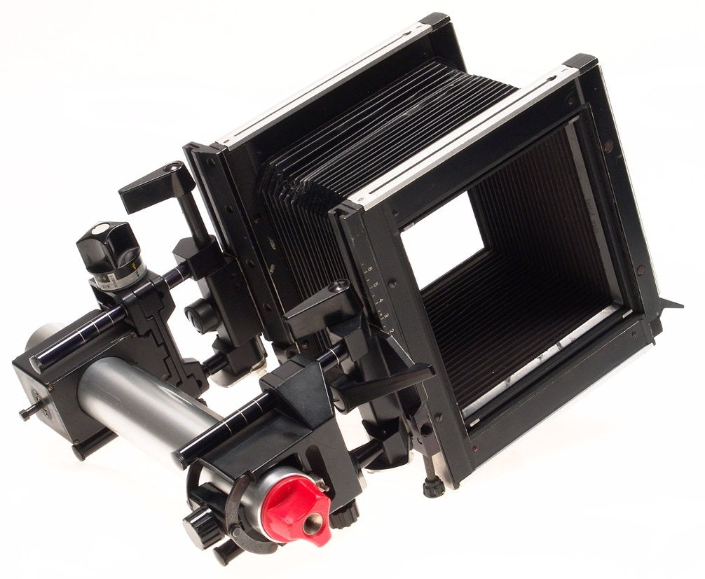 SINAR STANDARD FRONT REAR CAMERA BELLOWS RAIL CLEAN NR
