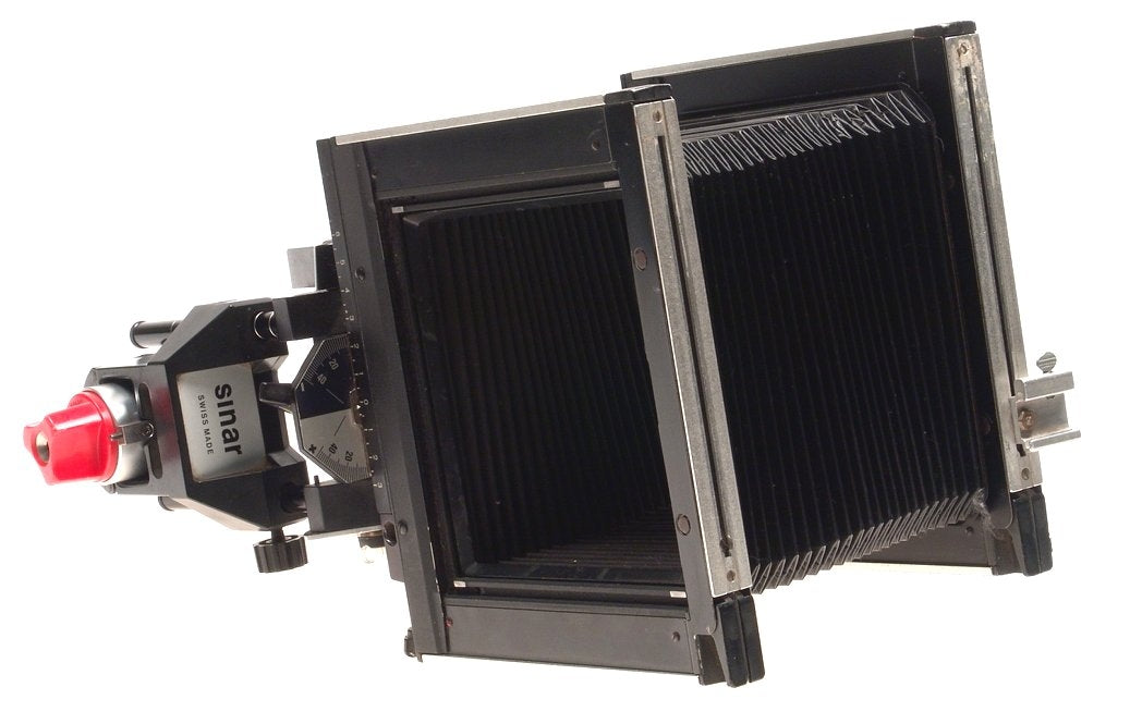 SINAR STANDARD FRONT REAR CAMERA BELLOWS RAIL CLEAN NR