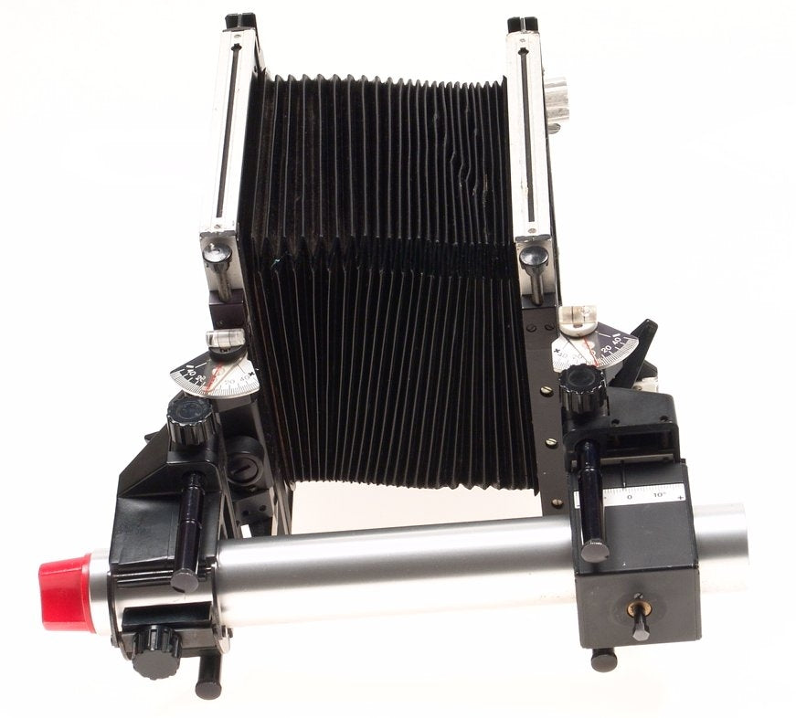 SINAR STANDARD FRONT REAR CAMERA BELLOWS RAIL CLEAN NR