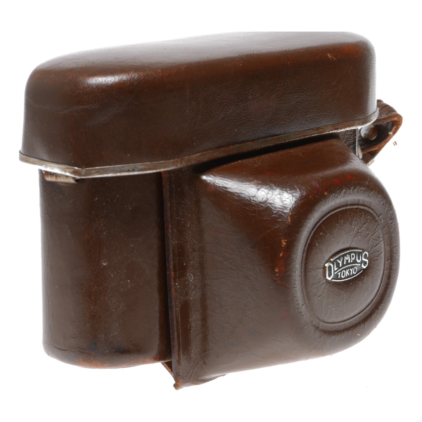 Olympus Original Tokyo vintage film camera antique leather case in used condition