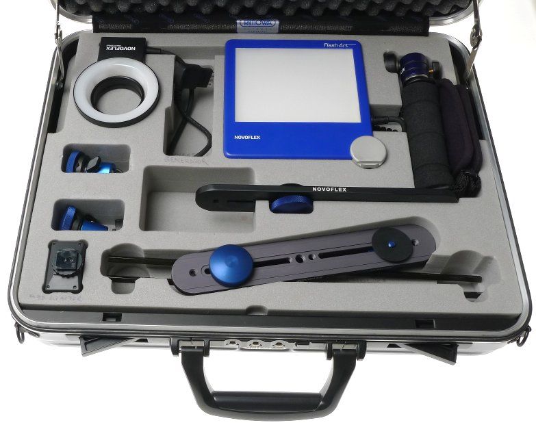 Novoflex Ring Flash Xx Halter Art Light Panel Camera Grip Ball Heads Rimowa Case - View 2