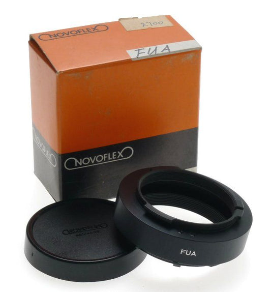 Novoflex fua fujica x camera lens adapter ring extension tube in box excellent