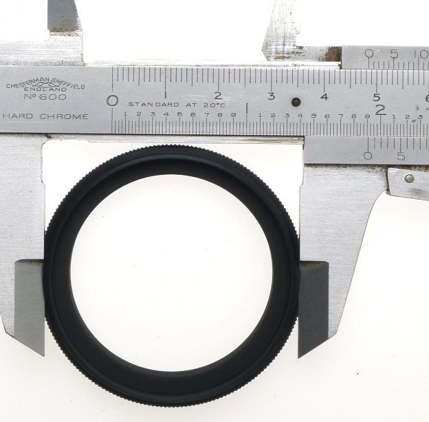 Novoflex m49 x0.75 Camera Lens Adapter Ring Extension Tube New Old Stock - View 3