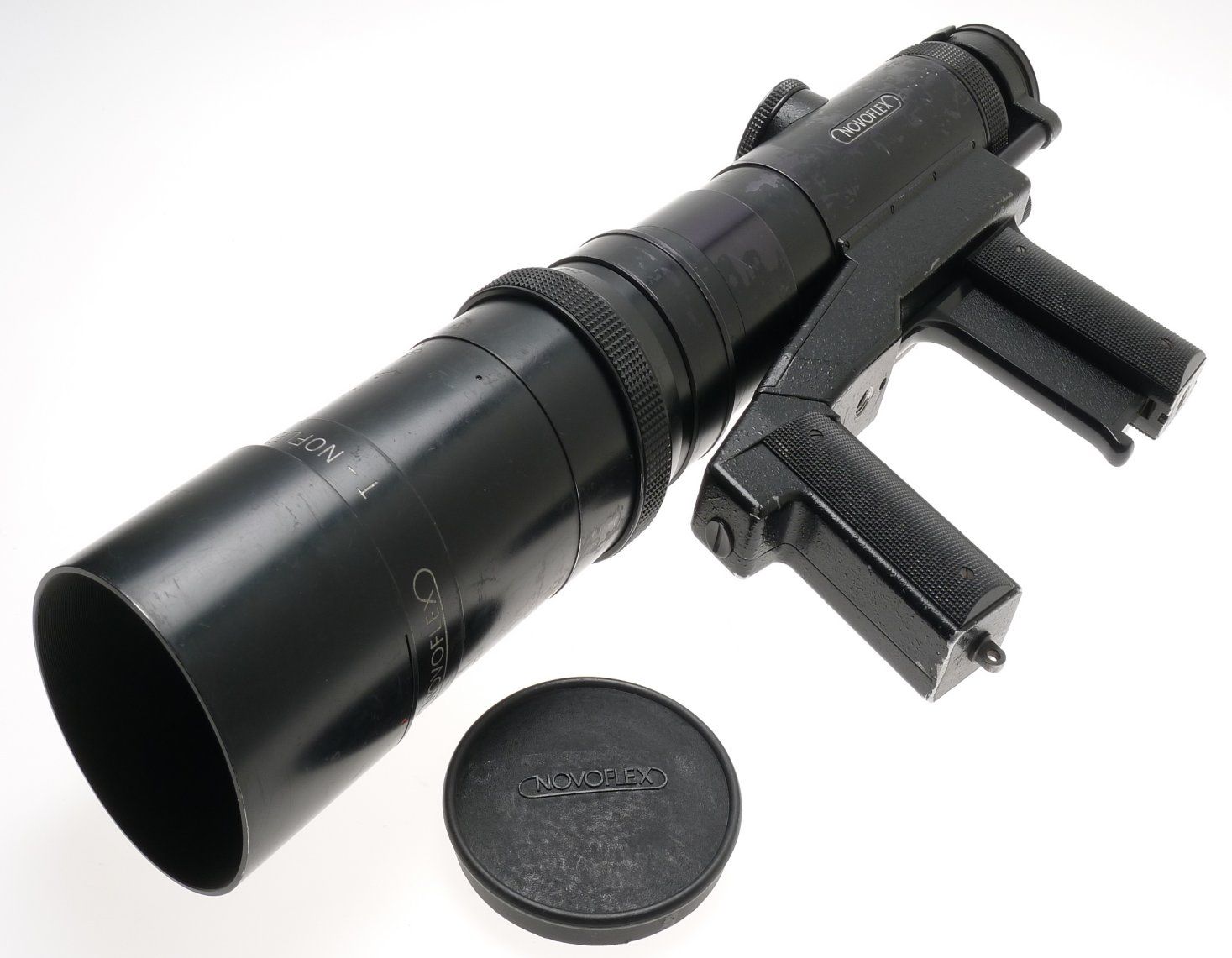 Novoflex Rapid Focus Pistol Grip Tele 5.6/400mm T-noflexar Chest Pod Retro Bag - View 2