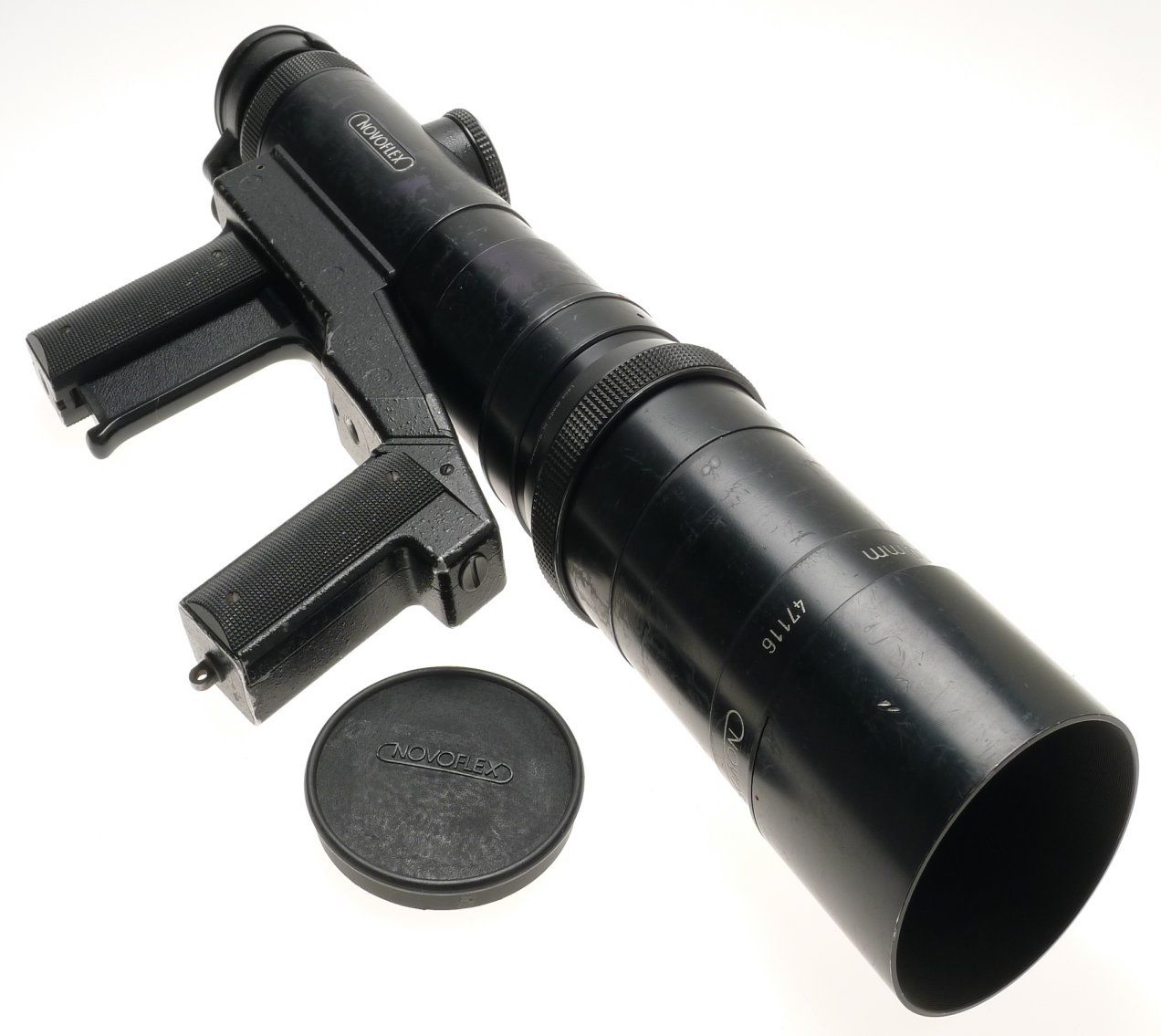 Novoflex Rapid Focus Pistol Grip Tele 5.6/400mm T-noflexar Chest Pod Retro Bag - View 4