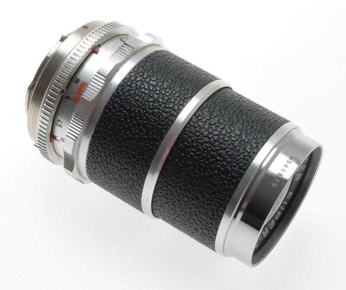 Voigtlander Super Dynarex f4 135mm Bessamatic Ultramatic Camera Lens Excellent - View 4