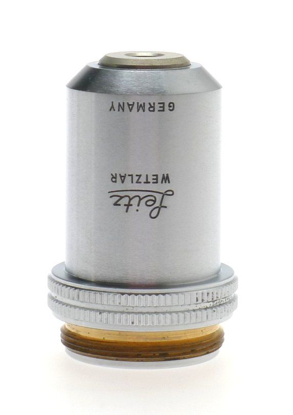 Leitz Wetzlar 170/- 10/0.25 Microscope Objective Lens Very Good Used Condition - View 2