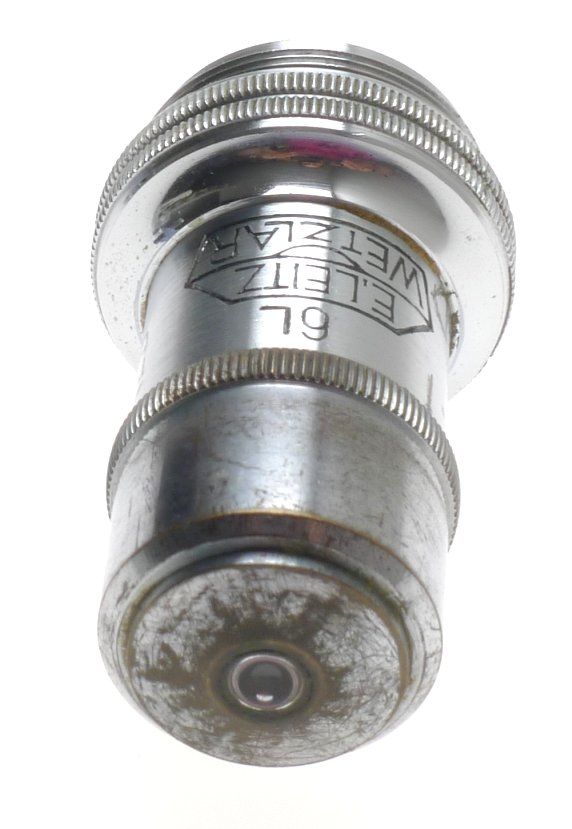 E Leitz Wetzlar 6l Microscope Objective 45x Vintage Used - View 4