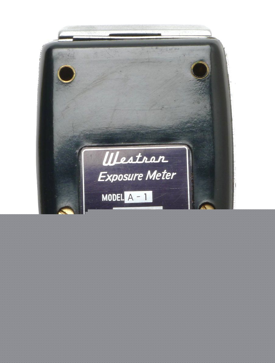 Westran Light Exposure Meter Model a-1 for Polaroid Original Pouch Box Vintage - View 7