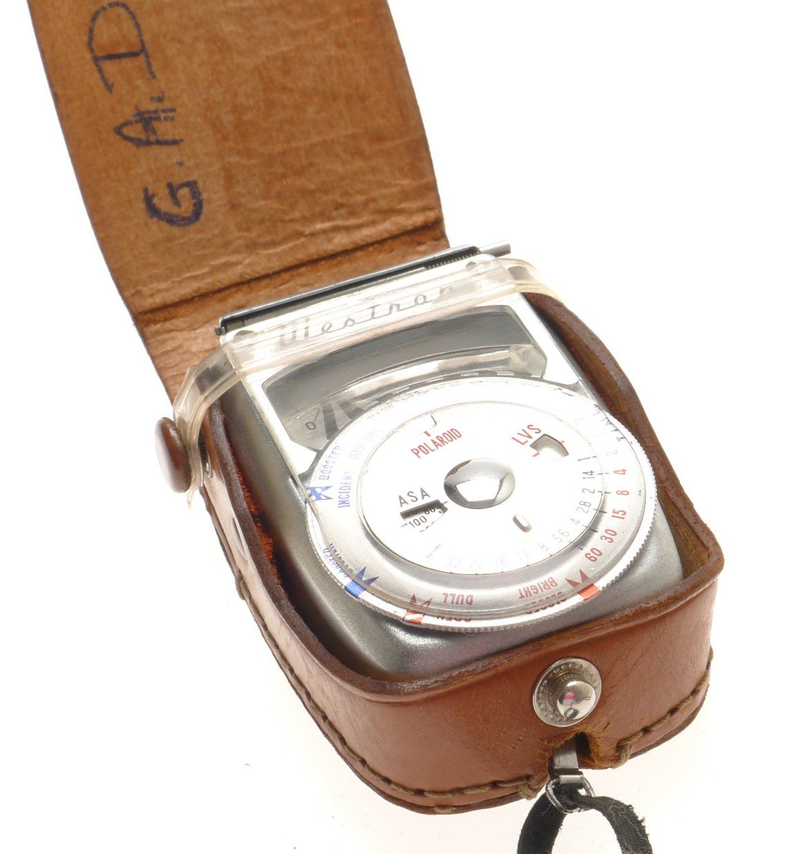 Westran Light Exposure Meter Model a-1 for Polaroid Original Pouch Box Vintage - View 9