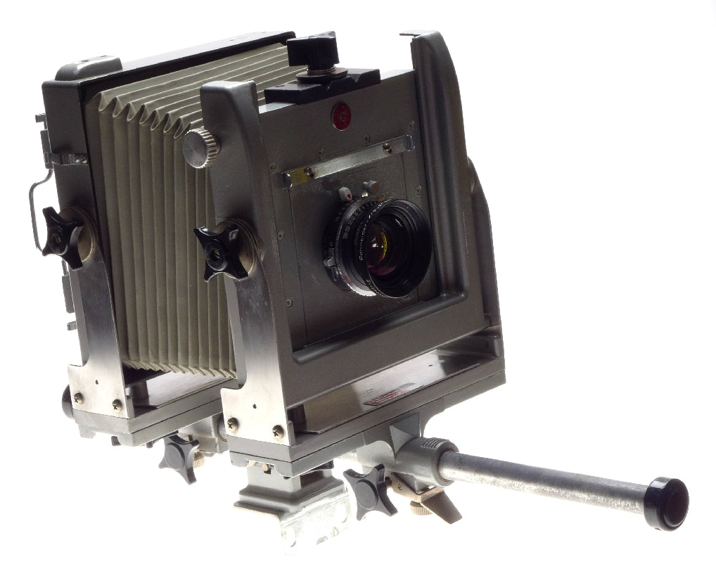 Calumet Large Format 4x5 cc400 Monorail Bellows Camera Schneider Symmar-s - View 2