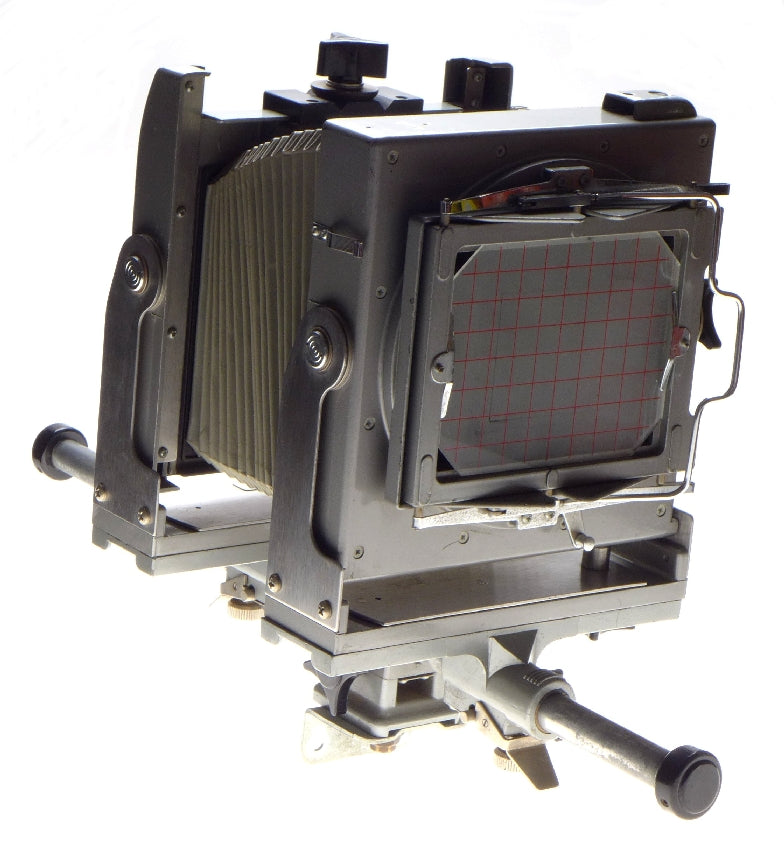 Calumet Large Format 4x5 cc400 Monorail Bellows Camera Schneider Symmar-s - View 3