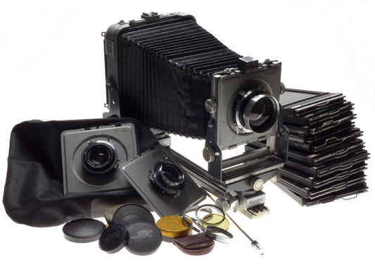 Plaubel Large Format 9x12 10x15 Monorail Camera Schneider Symmar Angulon Lenses