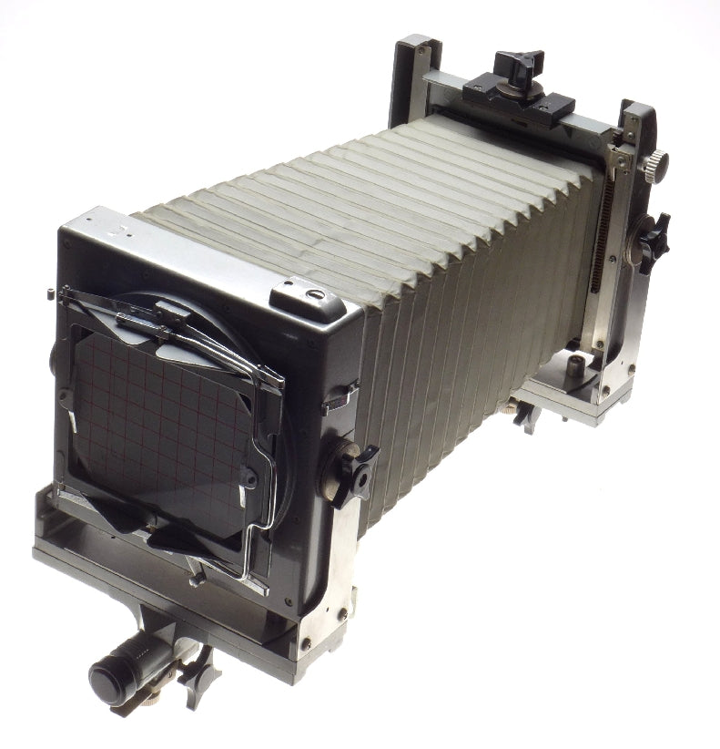 Calumet Large Format 4x5 cc400 Monorail Bellows Camera Schneider Symmar-s - View 7