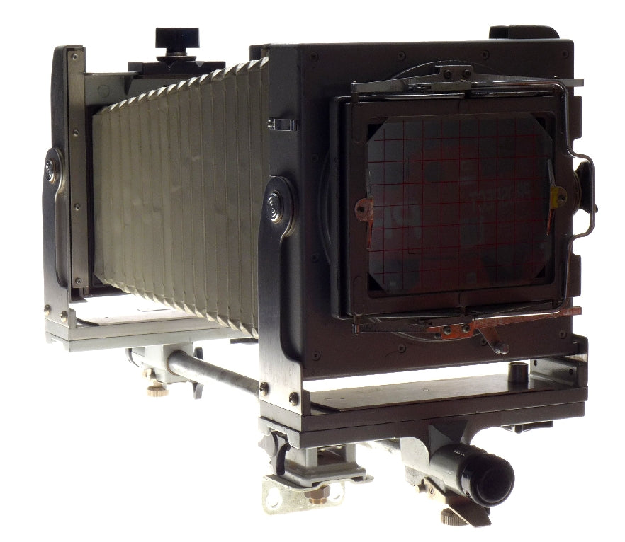 Calumet Large Format 4x5 cc400 Monorail Bellows Camera Schneider Symmar-s - View 8